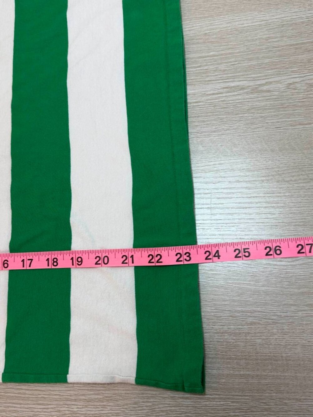 Ralph Lauren Sport Green White Women's Striped Tee XL Green - Picture 6 of 8